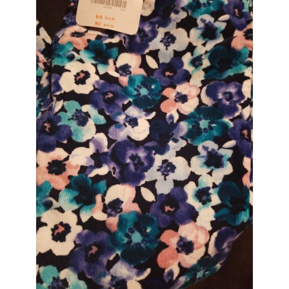 Gymboree butterfly garden cords 8‎ nwt
